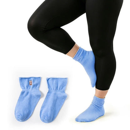 Chaussettes douces quart de tour (2 paires) - Bleu - EU37-41 (US4-8) - image 4