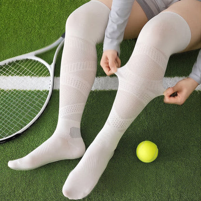 Chaussettes de compression respirantes montantes jusqu'au genou (2 paires) - image 1