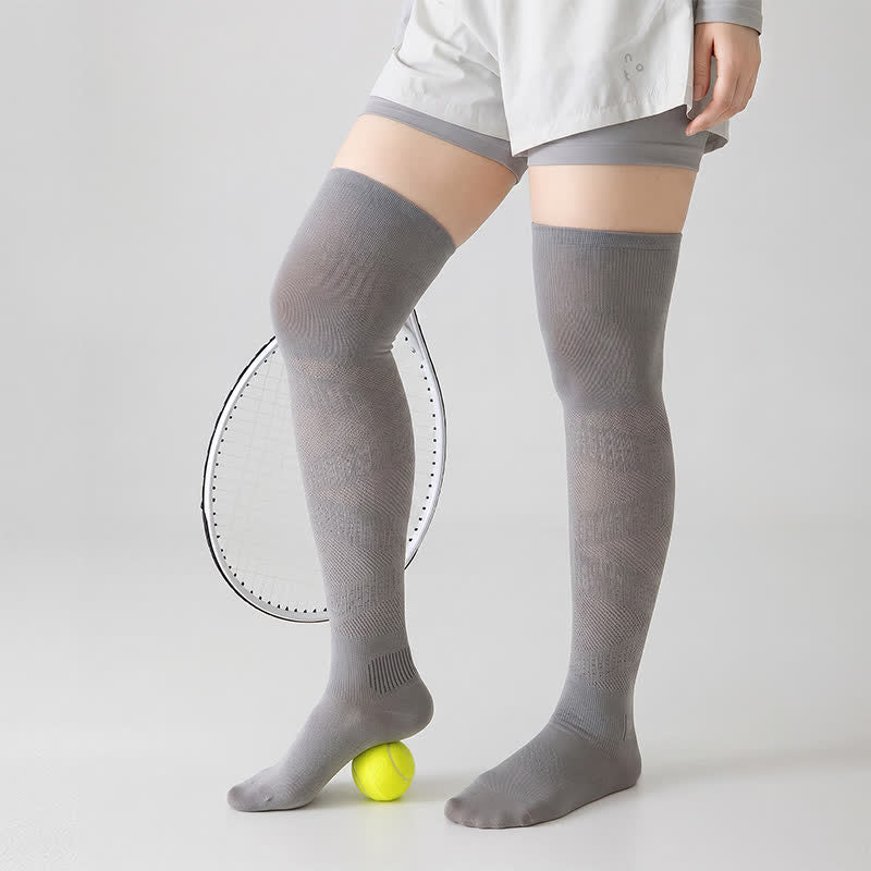 Chaussettes de compression respirantes montantes jusqu'au genou (2 paires) - image 2