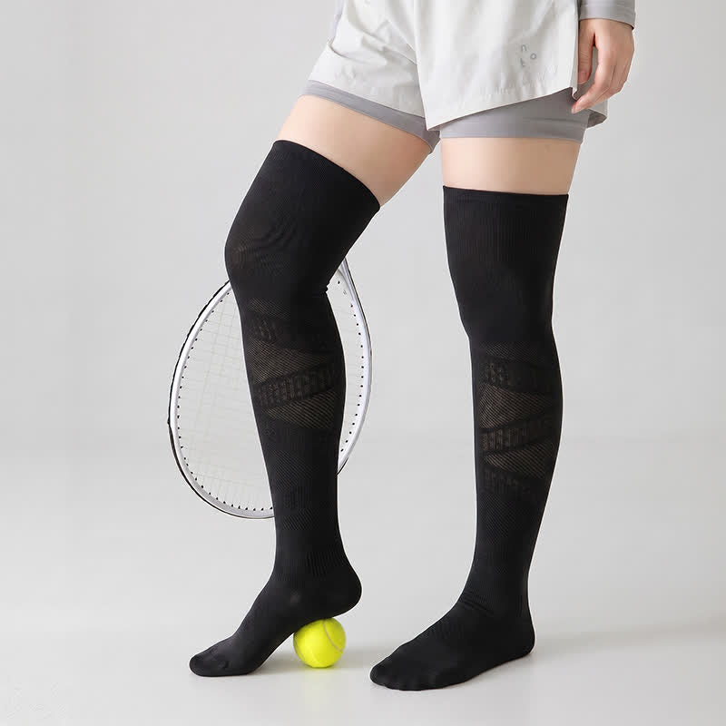 Chaussettes de compression respirantes montantes jusqu'au genou (2 paires) - image 3