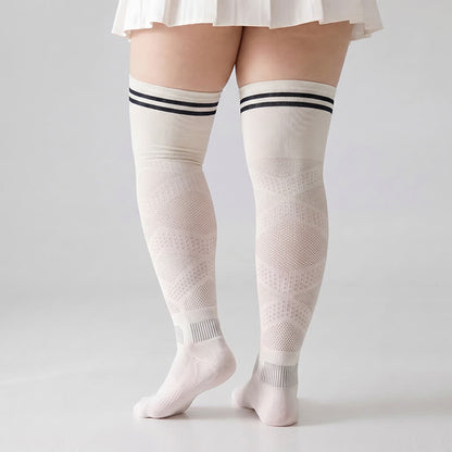 Chaussettes de compression respirantes montantes jusqu'au genou (2 paires) - image 4