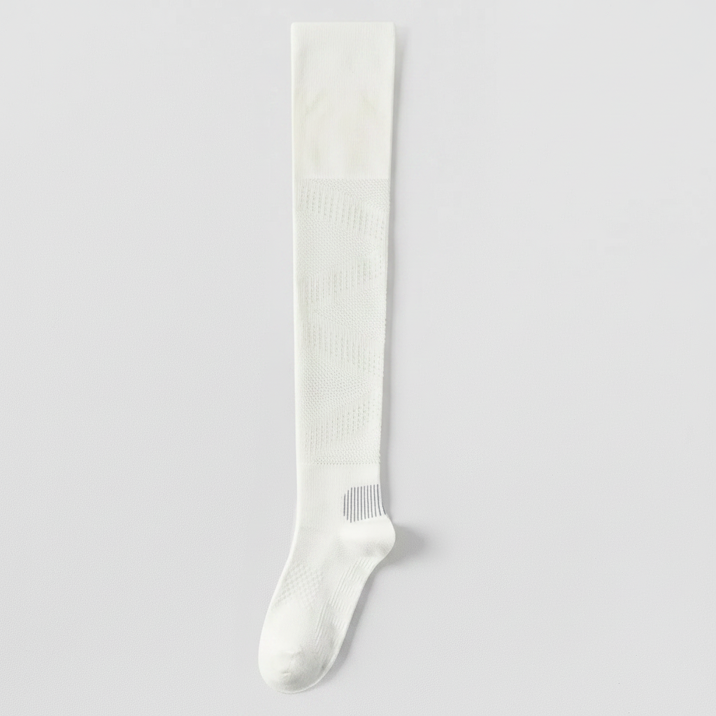 Chaussettes de compression respirantes montantes jusqu'au genou (2 paires) - Blanc - UE36-39 (US3-6) - image 5
