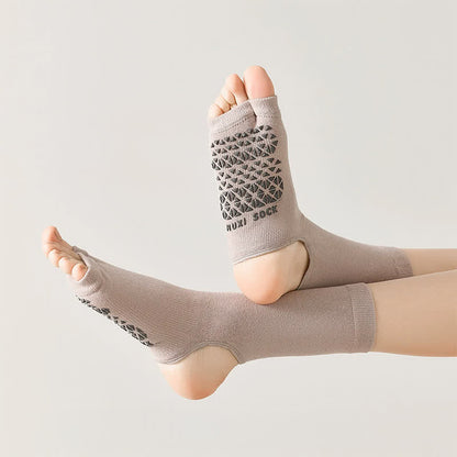 Chaussettes antidérapantes décontractées en maille respirante (3 paires) - image 2