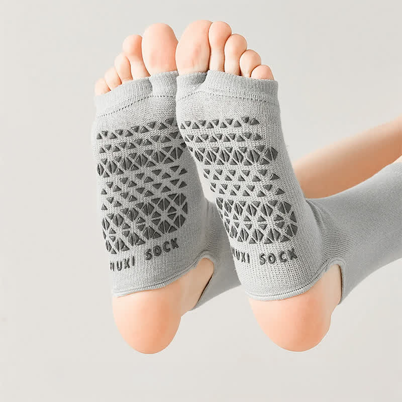 Chaussettes antidérapantes décontractées en maille respirante (3 paires) - image 1