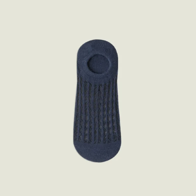 Chaussettes invisibles en maille respirante (7 paires) - Bleu marine - EU36-43(US3-9) - image 3