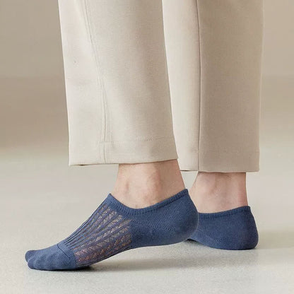 Chaussettes invisibles en maille respirante (7 paires) - image 1