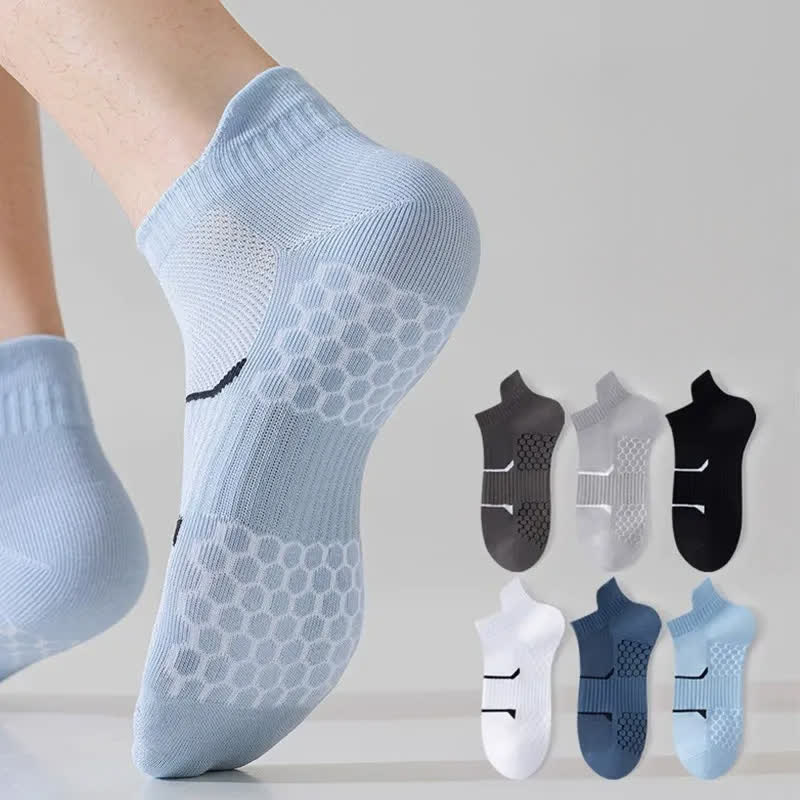 Chaussettes respirantes pour chevilles (6 paires) - Multicolore - EU38-44(US5-10) - image 1