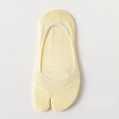 Chaussettes invisibles douces (3 paires) - Jaune - UE36-39 (US3-6) - image 7
