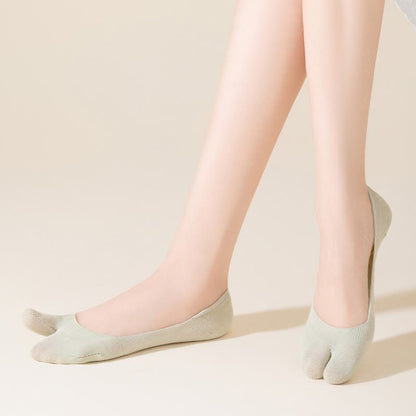 Chaussettes invisibles douces (3 paires) - image 5