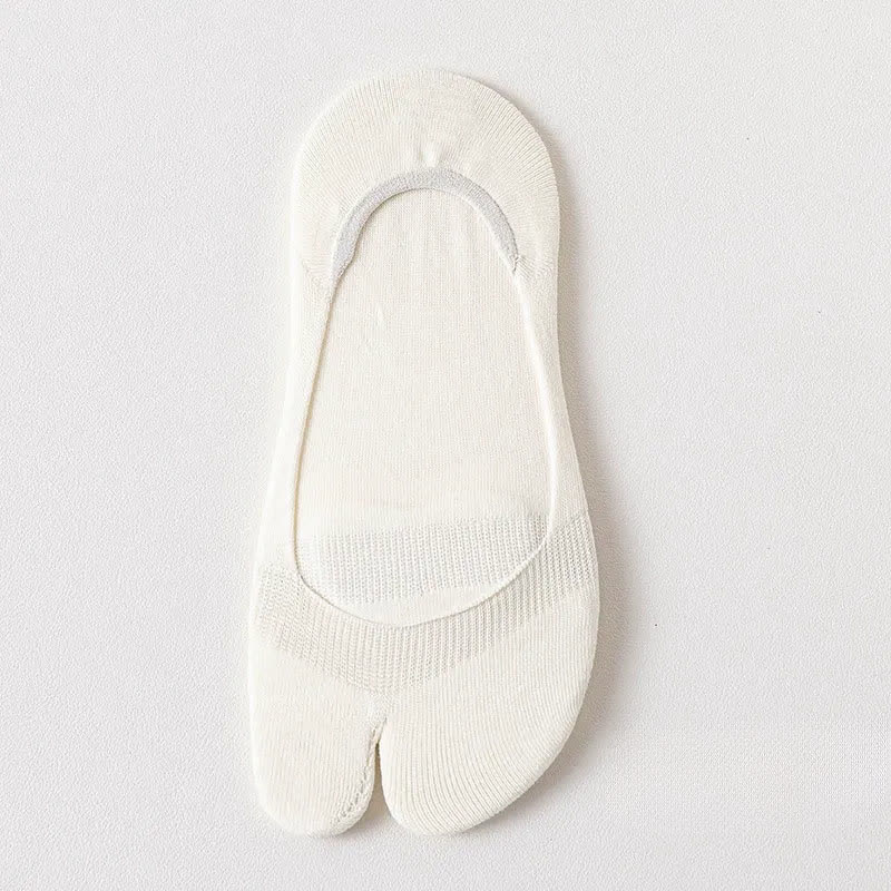 Chaussettes invisibles douces (3 paires) - Blanc laiteux - UE36-39 (US3-6) - image 8