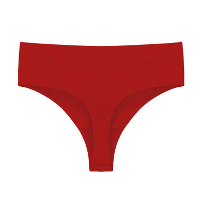 Culottes string extensibles et sans coutures (paquet de 5) - Rouge - 3XL - image 17
