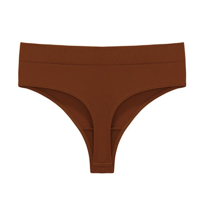 Culottes string extensibles et sans coutures (paquet de 5) - Caramel - 3XL - image 15