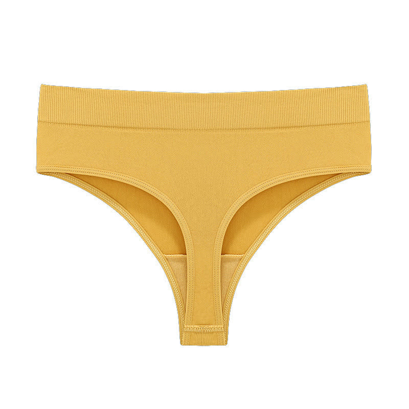 Culottes string extensibles et sans coutures (paquet de 5) - Jaune - 3XL - image 22