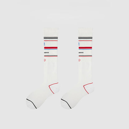 Chaussettes de compression à rayures colorées (2 paires) - D - UE35-39 (US2-6) - image 11