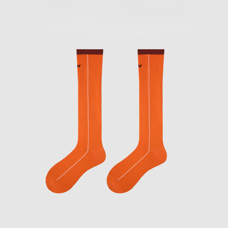 Chaussettes de compression à rayures colorées (2 paires) - E - UE35-39 (US2-6) - image 12