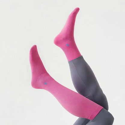 Chaussettes de compression blanches côtelées grandes tailles (4 paires) - image 2