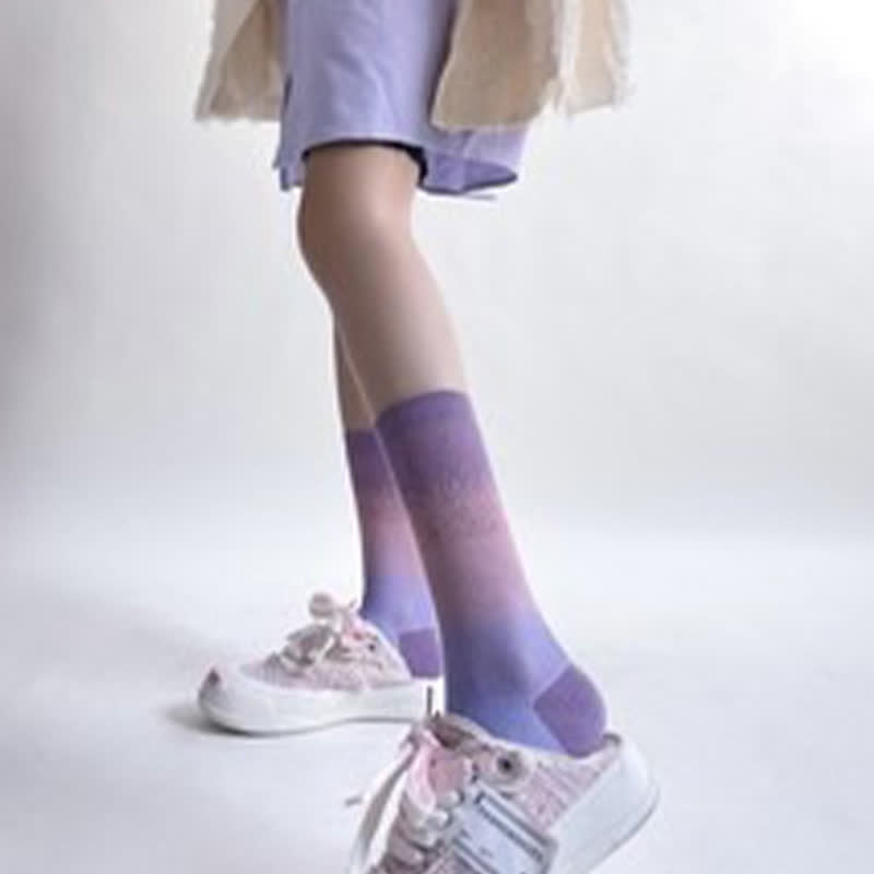 Chaussettes dégradées Sweet (2 paires) - image 2