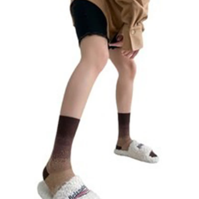 Chaussettes dégradées Sweet (2 paires) - Brun - EU36-42(US3-8.5) - image 6
