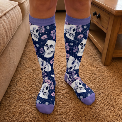 Chaussettes de compression Skull Series grandes tailles - image 3