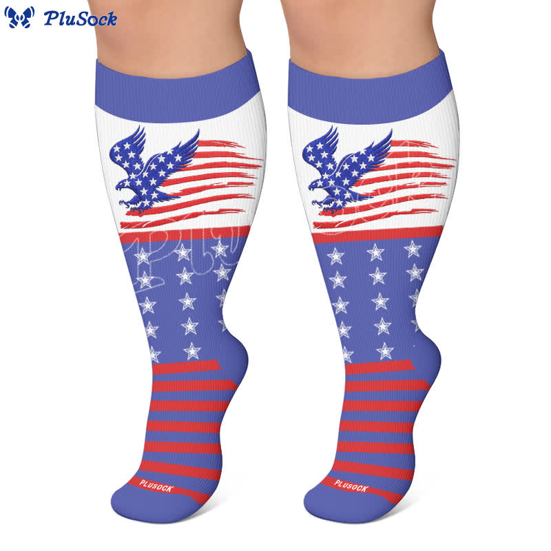 Chaussettes de compression patriotiques pour chiens grandes tailles - image 6