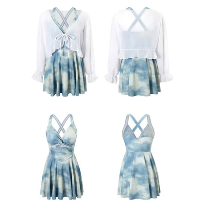 Maillot de bain froncé Ocean Mist - image 10