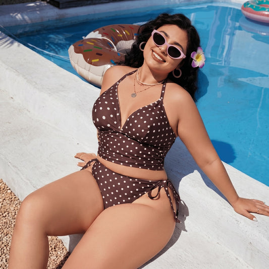 Maillots de bain Coffee Polk - Café - XXXXL - image 0