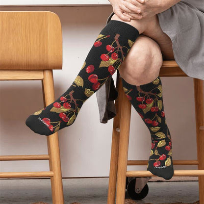 Chaussettes de compression Wine O'Clock grandes tailles - Noir (1 paire) - 4XL - image 2