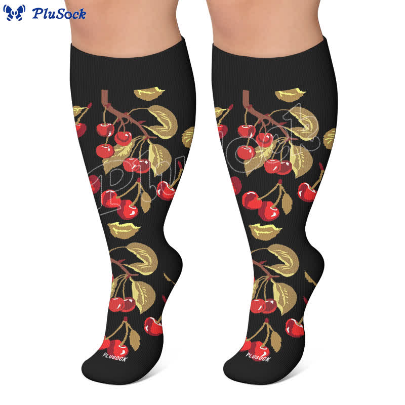Chaussettes de compression Wine O'Clock grandes tailles - image 6