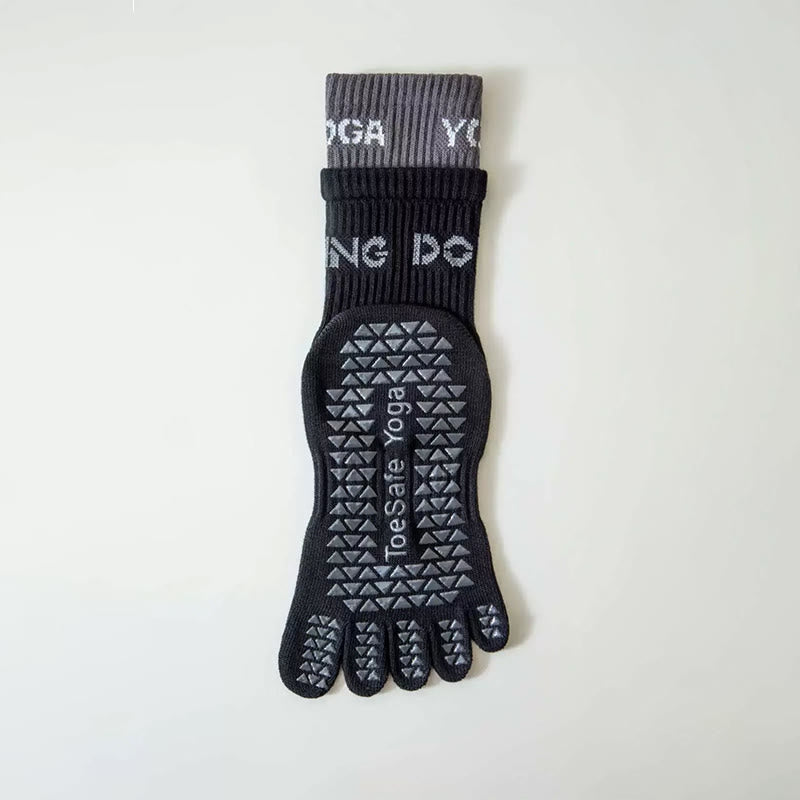 Chaussettes antidérapantes d'alignement (2 paires) - Noir - EU36-42(US3-8.5) - image 15