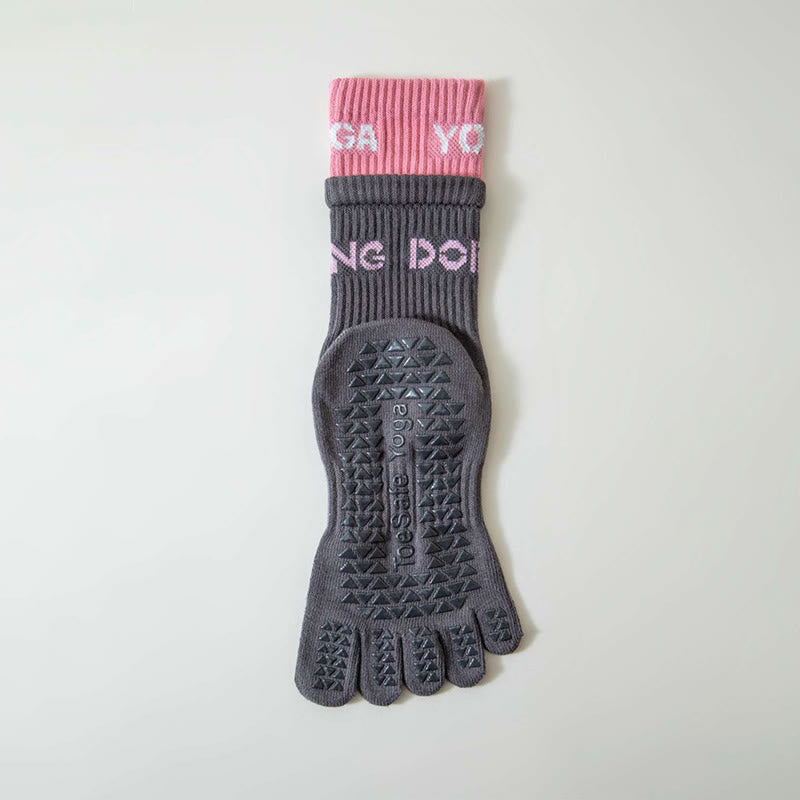 Chaussettes antidérapantes d'alignement (2 paires) - Gris - EU36-42(US3-8.5) - image 13