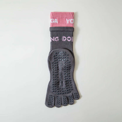 Chaussettes antidérapantes d'alignement (2 paires) - Gris - EU36-42(US3-8.5) - image 13