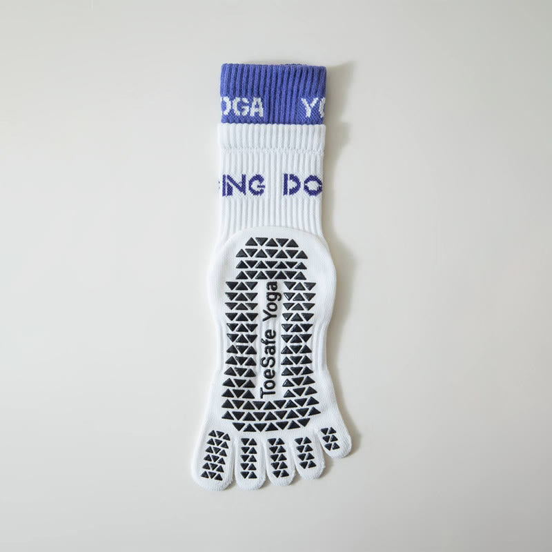 Chaussettes antidérapantes d'alignement (2 paires) - Blanc - EU36-42(US3-8.5) - image 11