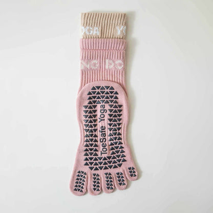Chaussettes antidérapantes d'alignement (2 paires) - Rose - EU36-42(US3-8.5) - image 14