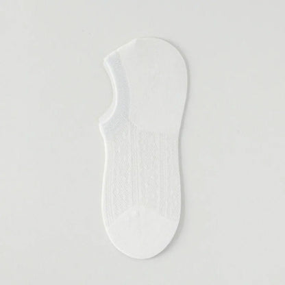 Chaussettes invisibles en maille aérée (7 paires) - Blanc - 42(US2-8,5) - image 2