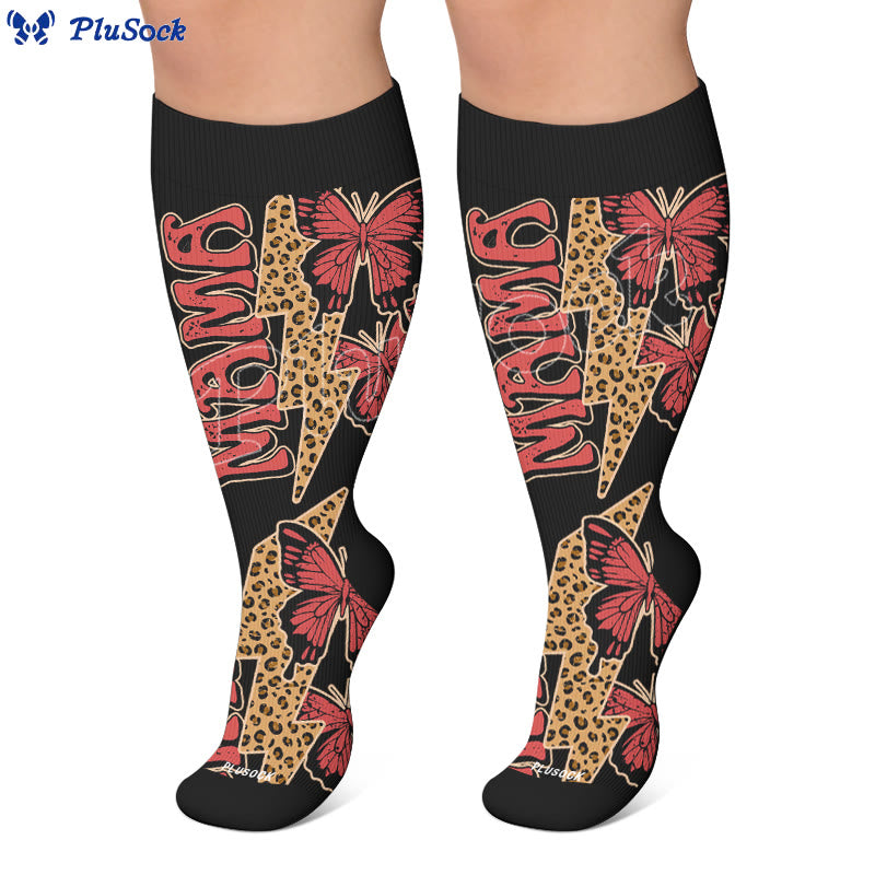 Chaussettes de compression papillon créatives grandes tailles - image 6