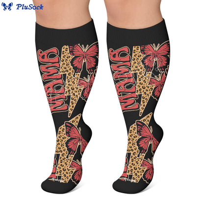 Chaussettes de compression papillon créatives grandes tailles - image 6