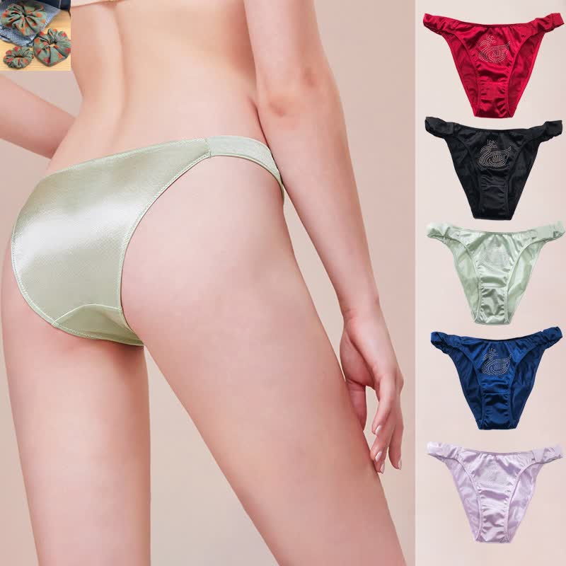 Culottes taille basse Satin Shine (paquet de 3) - image 0