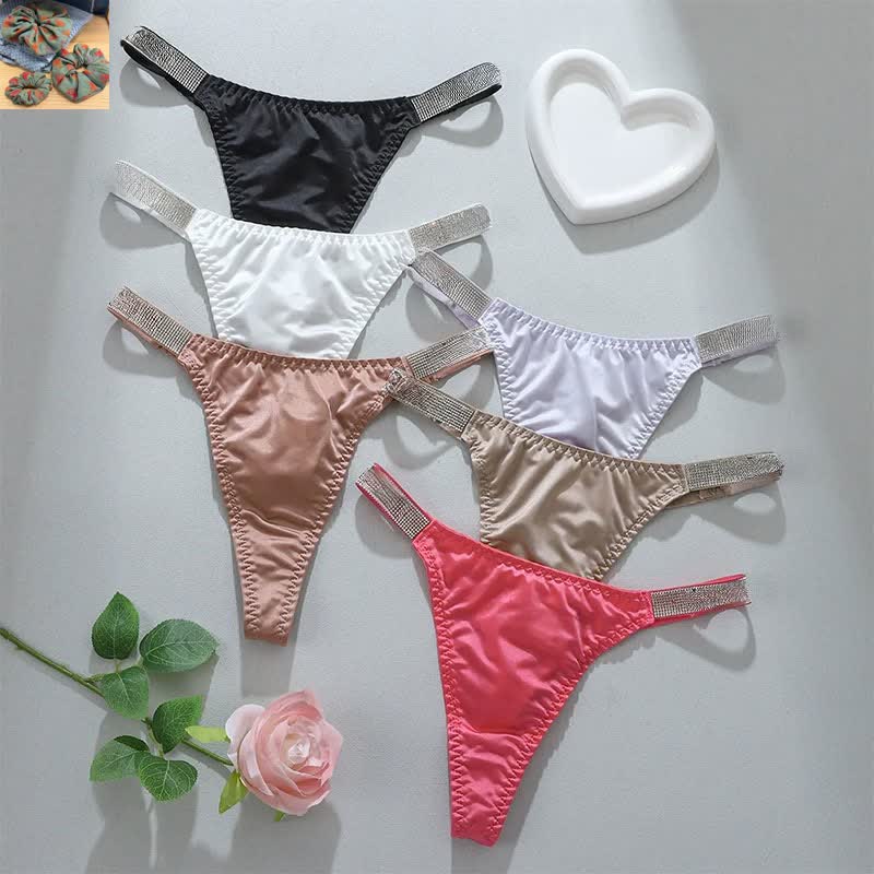 Culottes string taille basse extensibles et douces (paquet de 3) - image 6