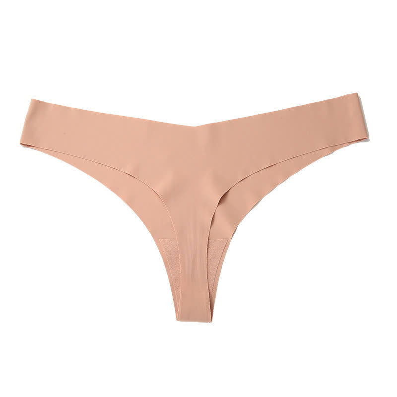 Culottes sans coutures taille basse et lisses (paquet de 3) - Rose - XXL - image 14