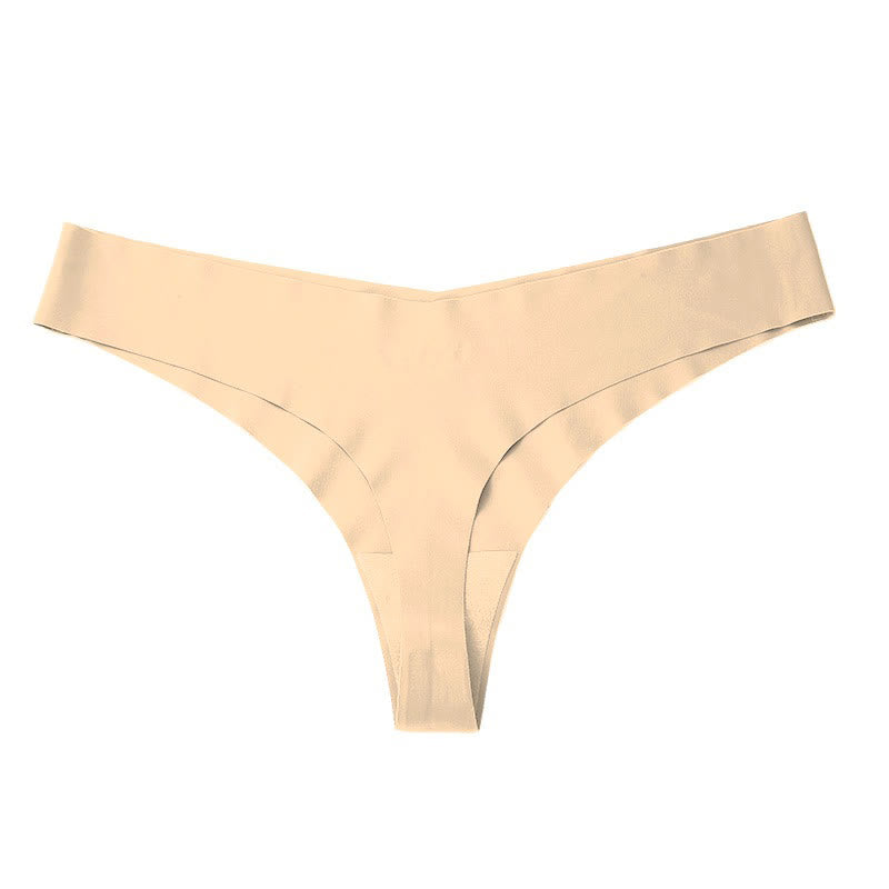 Culottes sans coutures taille basse et lisses (paquet de 3) - Nu - XXL - image 12