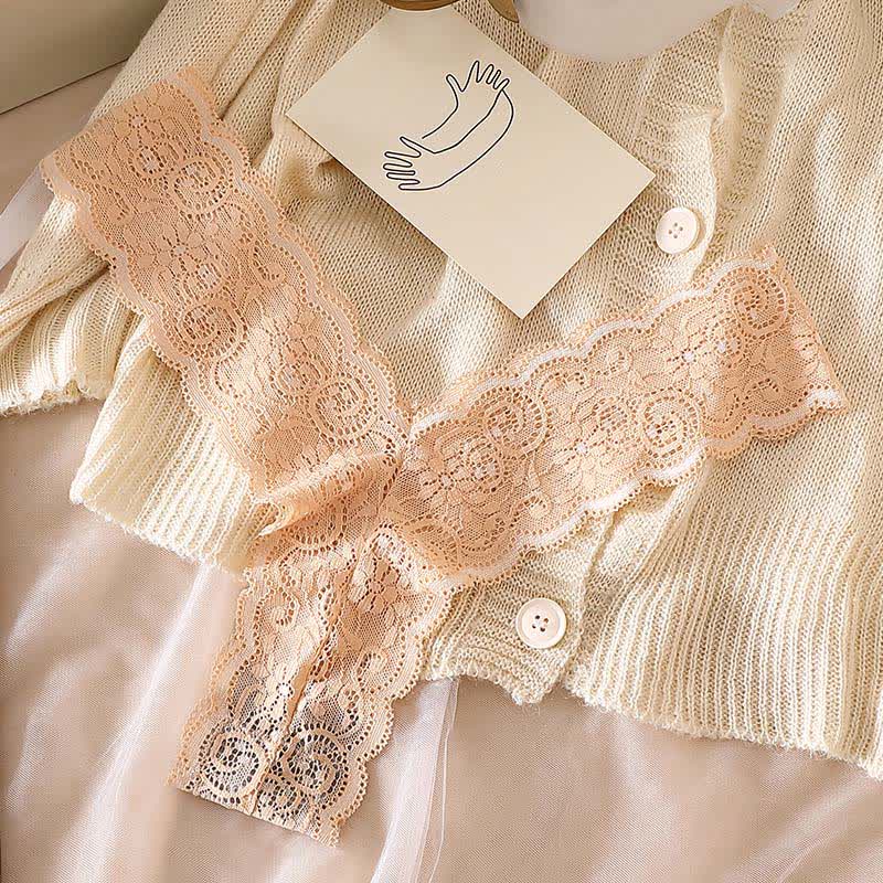 Culottes string en dentelle florale romantique (lot de 3) - image 12
