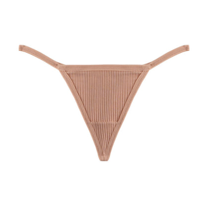 Culottes string côtelées sans coutures (lot de 3) - Nu - XL - image 15