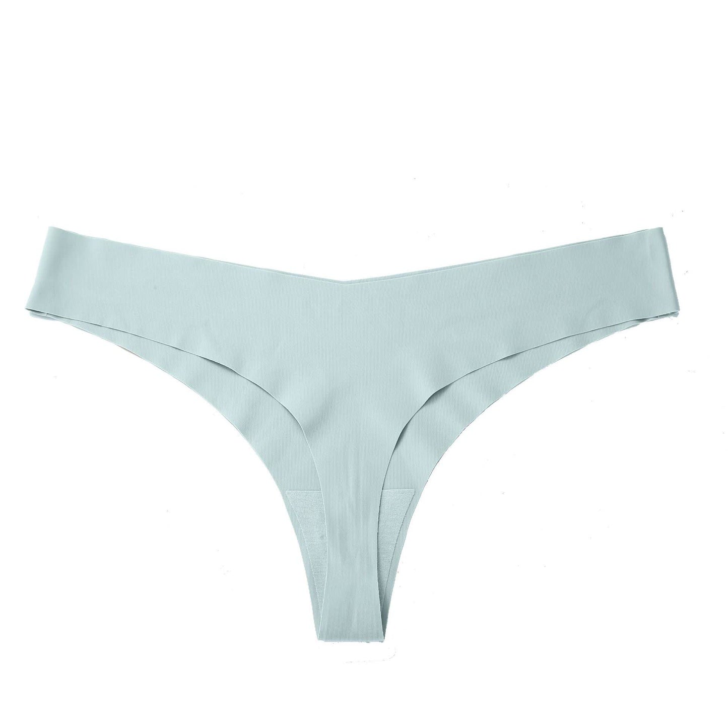 Culottes sans coutures taille basse et lisses (paquet de 3) - Bleu clair - XXL - image 18