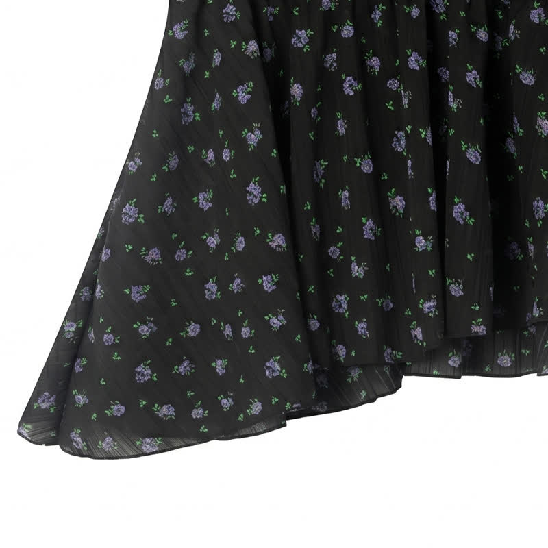Blouse péplum en mousseline à fleurs grande taille - image 6