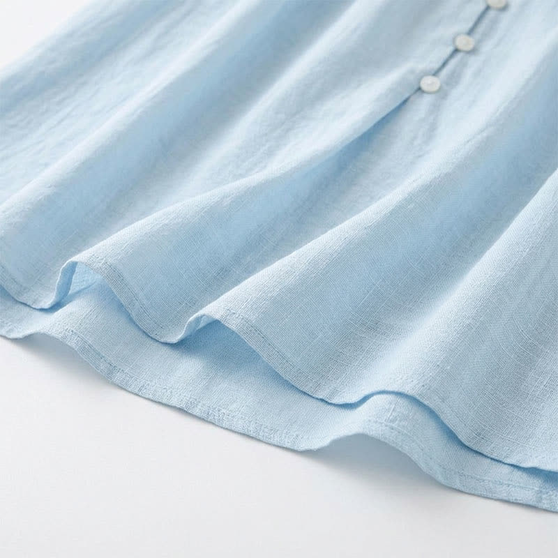 Blouse sans manches à volants grande taille - image 11