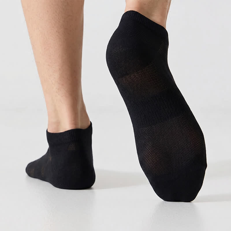 Chaussettes fines en maille aérée (4 paires) - image 4
