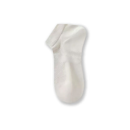 Chaussettes fines en maille aérée (4 paires) - Beige - EU39-45(US6-11) - image 11