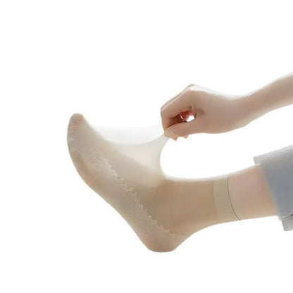 Chaussettes basses confortables et transparentes (8 paires) - image 4