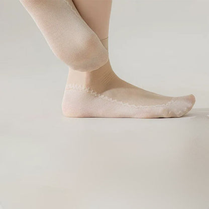 Chaussettes basses confortables et transparentes (8 paires) - image 3