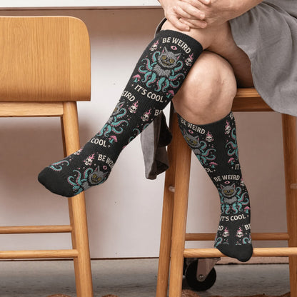 Chaussettes de compression Cat World grandes tailles - Noir (1 paire) - 4XL - image 2